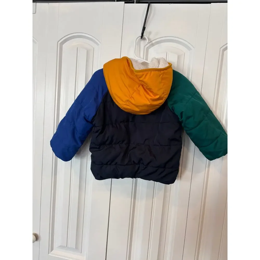 Old Navy Mutli‎ Color Reversible Coat Size 2T